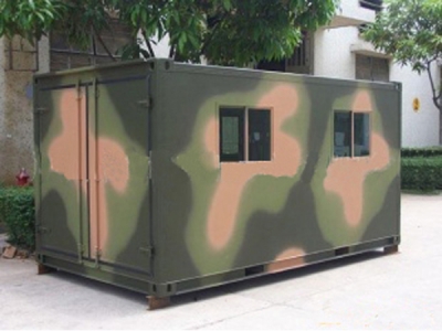 軍用單體集裝箱活動(dòng)房